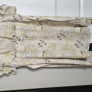 Floral Ruffle Sleeve Dress